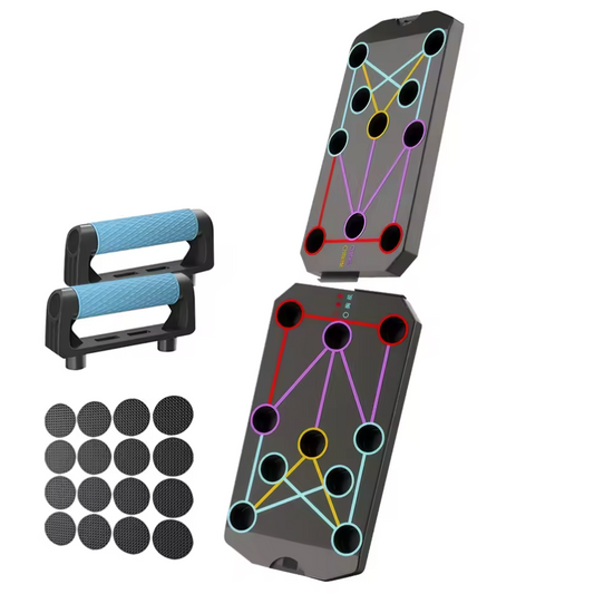Opvouwbaar Push-Up Board – Multifunctionele Fitness Ondersteuning voor Thuis