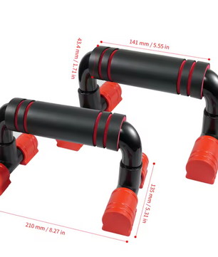 Push-Up Standaards – Antislip Handgrepen & Stevige Workout Bars voor Krachttraining