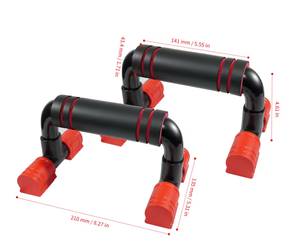 Push-Up Standaards – Antislip Handgrepen & Stevige Workout Bars voor Krachttraining