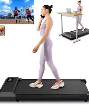 Loopband Onder Bureau – Stil Ontwerp, AI-App & 136 kg Capaciteit