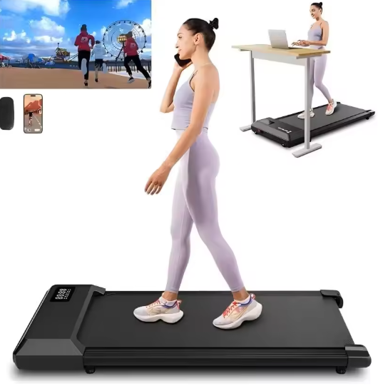 Loopband Onder Bureau – Stil Ontwerp, AI-App & 136 kg Capaciteit