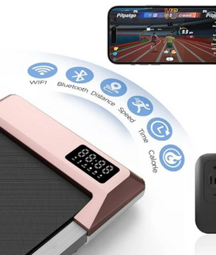 Loopband Onder Bureau – Stil Ontwerp, AI-App & 136 kg Capaciteit