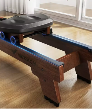 Water Roeimachine – Massief Hout, Bluetooth-App & Ergonomisch Zitkussen
