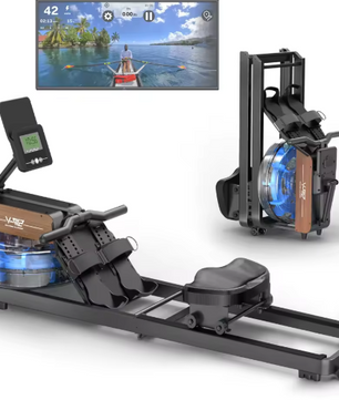 Water Roeimachine – Bluetooth Monitor, Opvouwbaar & Ergonomisch Ontwerp
