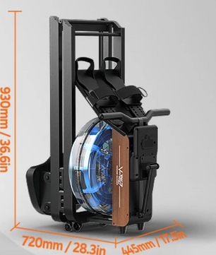 Water Roeimachine – Bluetooth Monitor, Opvouwbaar & Ergonomisch Ontwerp