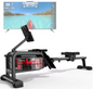 Water Roeimachine – Bluetooth Monitor, 6 Niveaus & Tot 160 kg