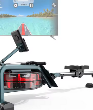Water Roeimachine – Bluetooth Monitor, 6 Niveaus & Tot 160 kg