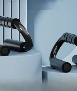 2-delige Push-Up Standaards – Antislip Handgrepen & Metaal, Compact en Duurzaam