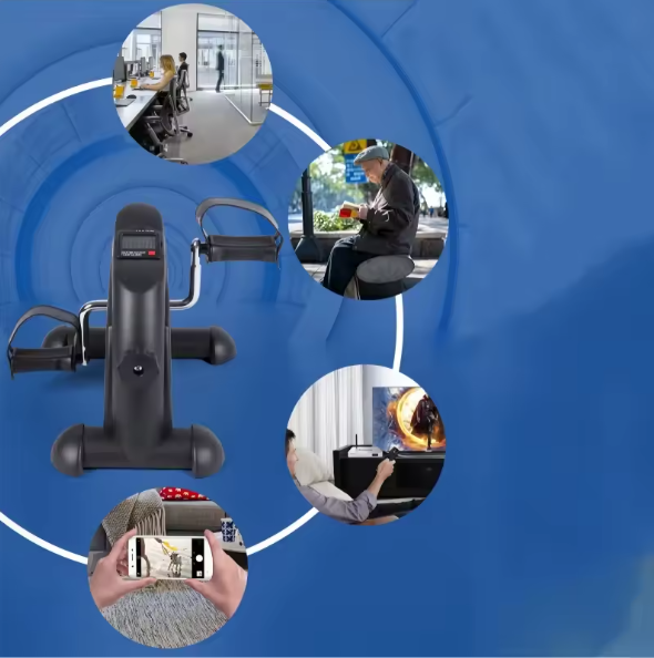 Mini Hometrainer – Compacte Pedaaltrainer met Magnetische Weerstand & LCD-Display
