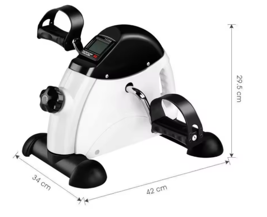 Mini Hometrainer – Compacte Pedaaltrainer met LCD-Display, Voor Armen & Benen