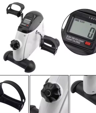 Mini Hometrainer – Compacte Pedaaltrainer met LCD-Display, Voor Armen & Benen