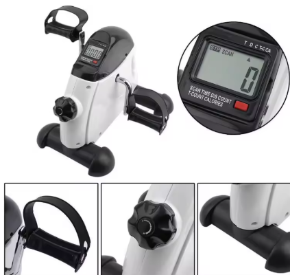Mini Hometrainer – Compacte Pedaaltrainer met LCD-Display, Voor Armen & Benen
