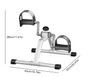 Mini Hometrainer – Compacte Pedaaltrainer voor Armen & Benen, Revalidatie en Fitness