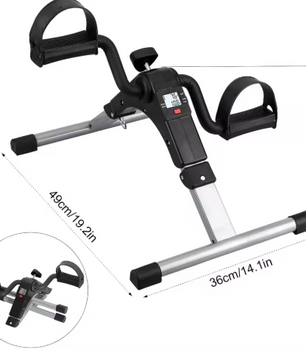 Opvouwbare Mini Pedaaltrainer – Compacte Hometrainer voor Armen & Benen