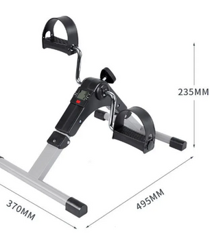 Opvouwbare Mini Pedaaltrainer – Compacte Hometrainer voor Armen & Benen