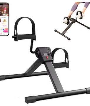 Opvouwbare Mini Hometrainer – Pedaaltrainer met LCD & Verstelbare Weerstand