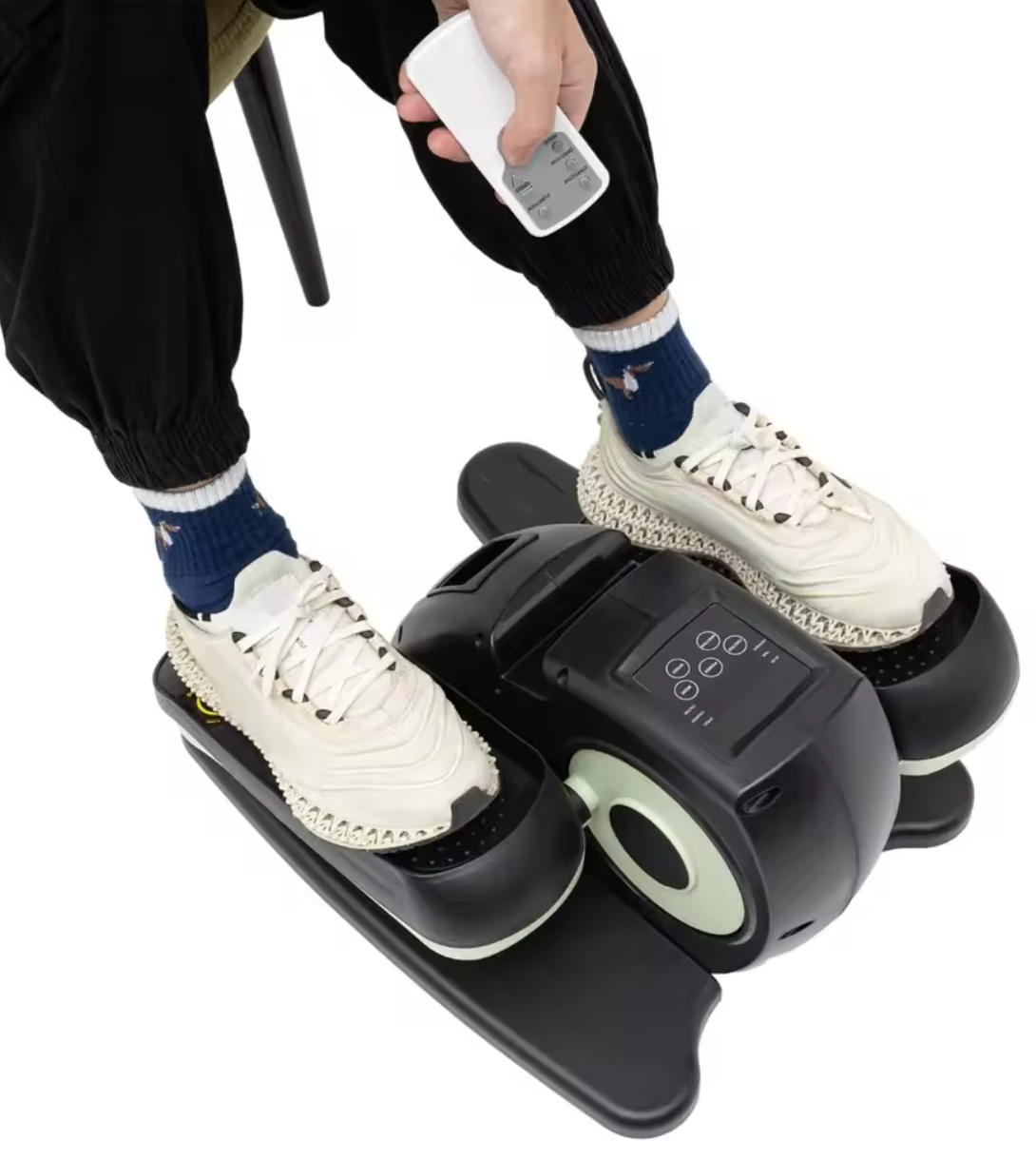 Mini Hometrainer – Elektrische Pedalentrainer met LCD & Afstandsbediening, 5 Snelheden