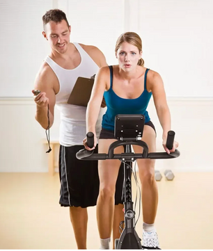 Indoor Spinningfiets – Ergometer, 10 kg Vliegwiel & LCD Display, 150 kg Draagkracht