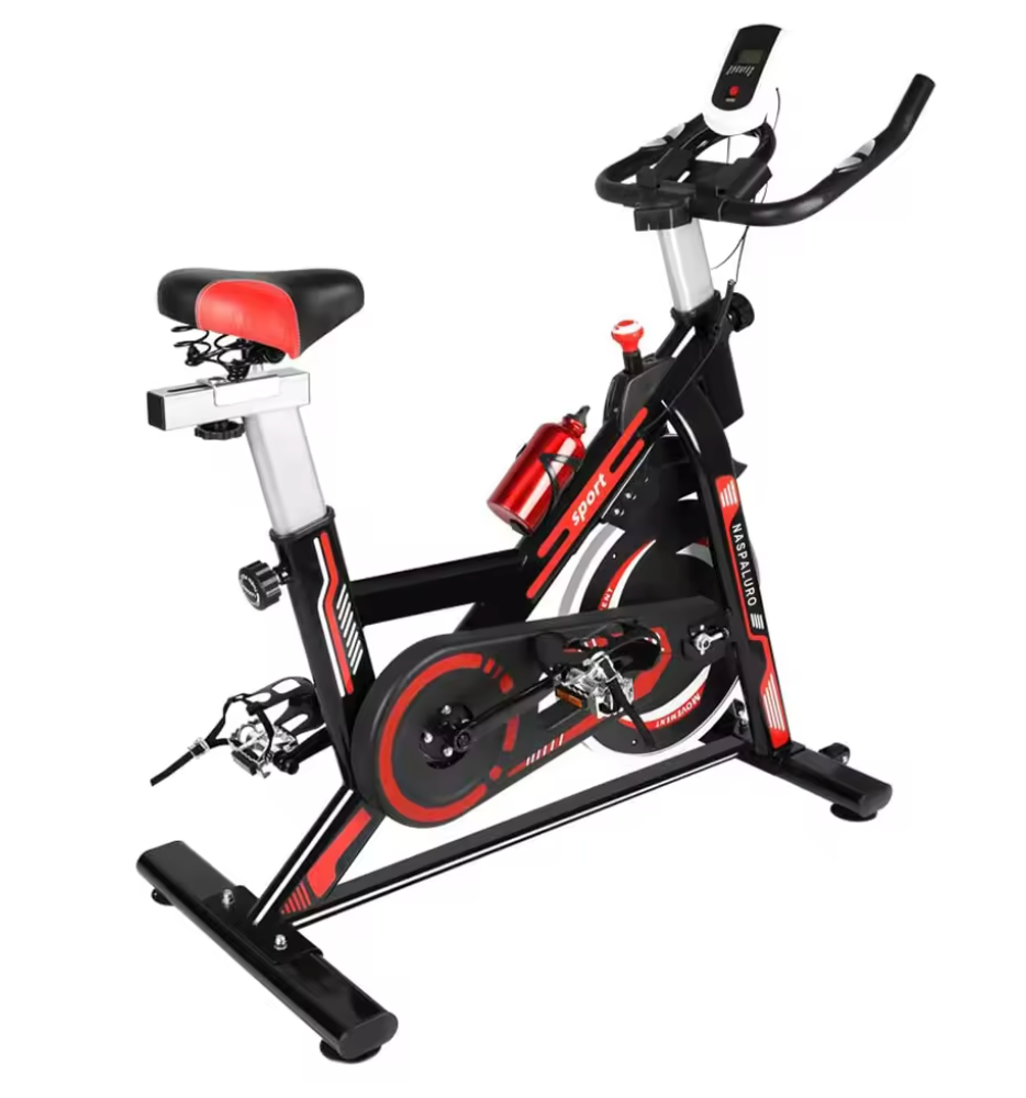 Hometrainer – Verstelbare Weerstand, LCD Display & Hartslagfunctie, 150 kg Draagkracht