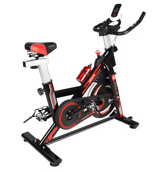 Hometrainer – Verstelbare Weerstand, LCD Display & Hartslagfunctie, 150 kg Draagkracht