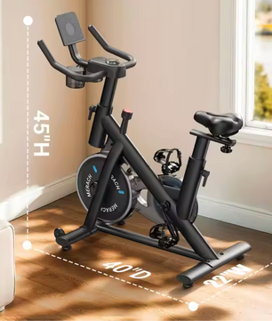 Indoor Cycling Fiets – Remblok Weerstand, LCD Display & Tablet Houder, 136 kg Draagkracht