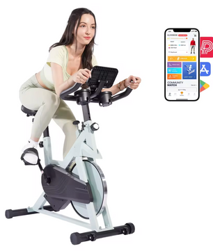 Indoor Cycling Fiets – Magnetische Weerstand, 32 Niveaus & Comfortabel Zadel