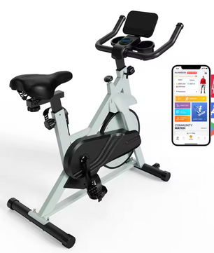 Indoor Cycling Fiets – Magnetische Weerstand, 32 Niveaus & Comfortabel Zadel