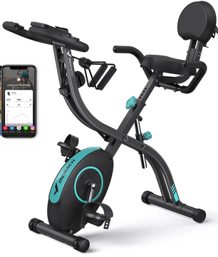 Opvouwbare 4-in-1 Hometrainer – Magnetische Weerstand & LCD Display