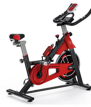 Hometrainer Spinningfiets – Indoor Fitnessbike met LCD Display & Verstelbare Weerstand, 120 kg Draagkracht