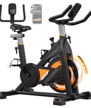 Indoor Spinningfiets – Magnetische Weerstand, Bluetooth & LCD Display