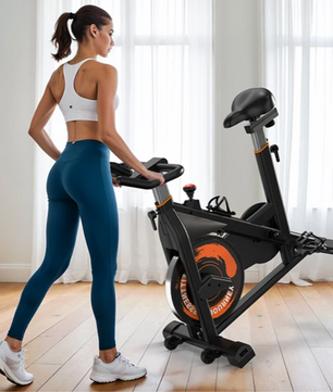 Indoor Spinningfiets – Magnetische Weerstand, Bluetooth & LCD Display