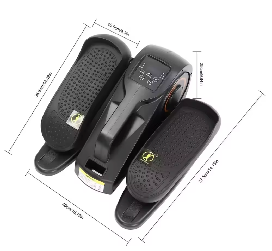 Motorische Mini Crosstrainer – Elektrische Pedalentrainer met LED Display & Afstandsbediening