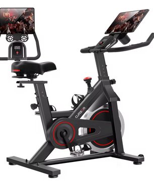 Spinningfiets – Verstelbare Hometrainer met Magnetische Weerstand & Tablet-Houder