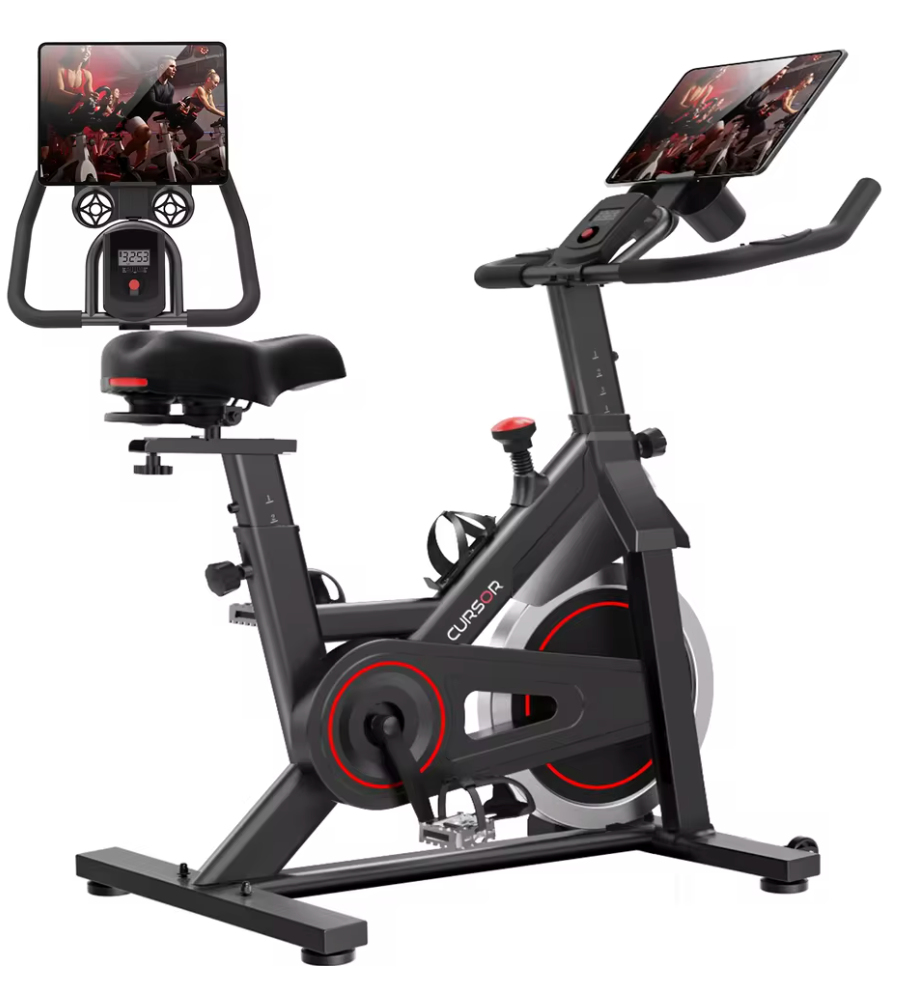 Spinningfiets – Verstelbare Hometrainer met Magnetische Weerstand & Tablet-Houder