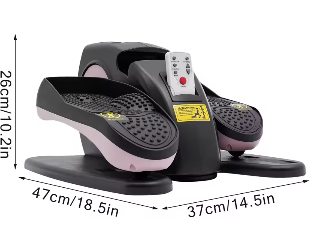 Motorische Mini Crosstrainer – Elektrische Pedalentrainer met LCD Display & Afstandsbediening