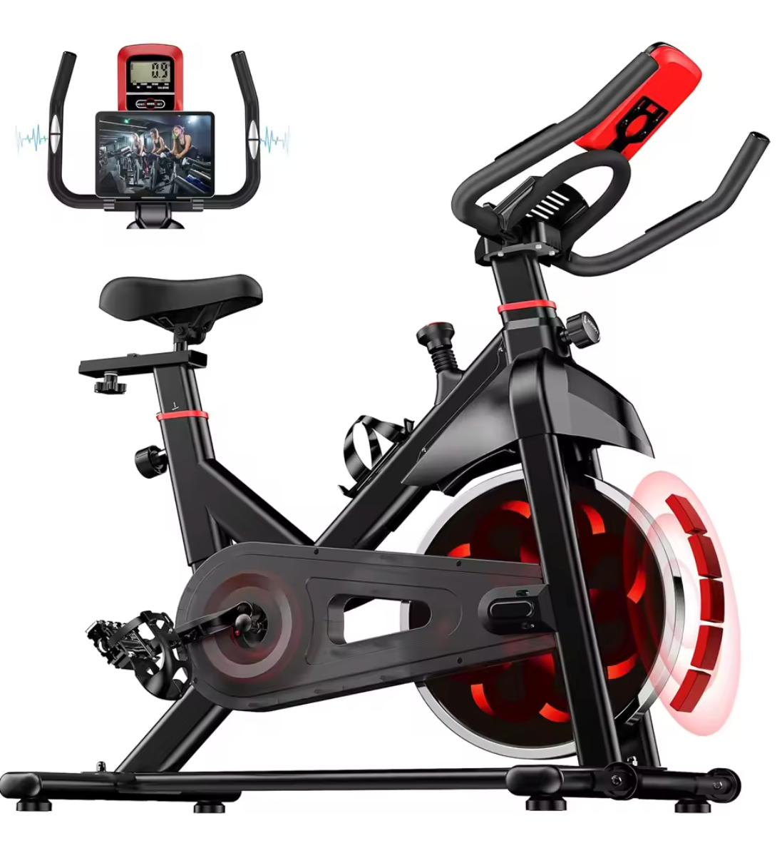 Spinningfiets Hometrainer – Magnetische Weerstand, LCD Display & 150 kg Draagkracht