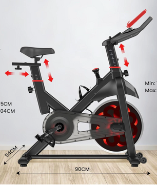 Spinningfiets Hometrainer – Magnetische Weerstand, LCD Display & 150 kg Draagkracht