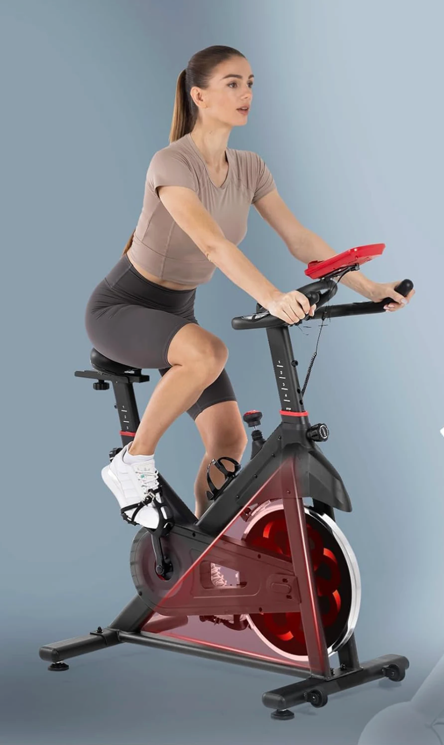 Spinningfiets Hometrainer – Magnetische Weerstand, LCD Display & 150 kg Draagkracht