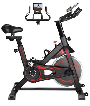 Spinningfiets Hometrainer – Magnetische Weerstand, 10 kg Vliegwiel & LCD Display