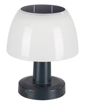Solar LED Tafellamp – Draadloos Oplaadbaar & Waterdicht, Voor Binnen en Buiten