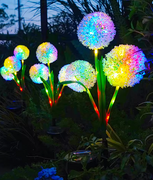 Solar Paardenbloem Tuinlamp – Waterdichte LED Decoratie voor Gazon, Pad & Binnenplaats