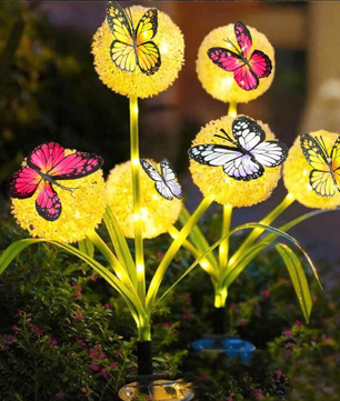 Solar Paardenbloem Tuinlamp – Waterdichte LED Decoratie voor Gazon, Pad & Binnenplaats
