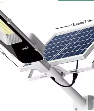 Solar LED Straatlamp 300W – Waterdichte Buitenlamp met Afstandsbediening & Automatisch Dusk-to-Dawn Systeem