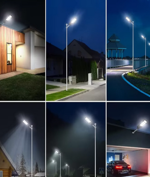 Solar LED Straatlamp 300W – Waterdichte Buitenlamp met Afstandsbediening & Automatisch Dusk-to-Dawn Systeem