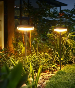 Solar Sway Tuinlampen – Bewegende LED Zonnelampen voor Pad, Gazon & Terras