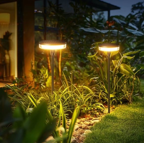 Solar Sway Tuinlampen – Bewegende LED Zonnelampen voor Pad, Gazon & Terras