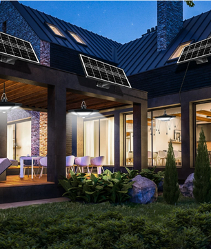 Solar LED Hanglamp – 180 LED’s met Afstandsbediening & Bewegingssensor, Voor Binnen en Buiten
