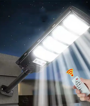 Solar LED Straatlamp – Krachtige Buitenlamp met Bewegingssensor & Afstandsbediening