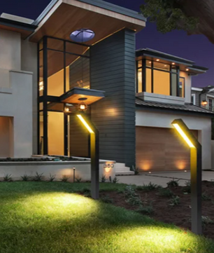 Set van 4 Solar Tuinpadlampen – LED Buitenlampen met IP65 Bescherming & 3 Lichtstanden