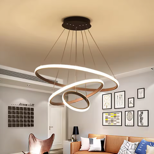 Nordic Luxe LED Hanglamp – Verstelbare Design Plafondlamp met Hoge Helderheid